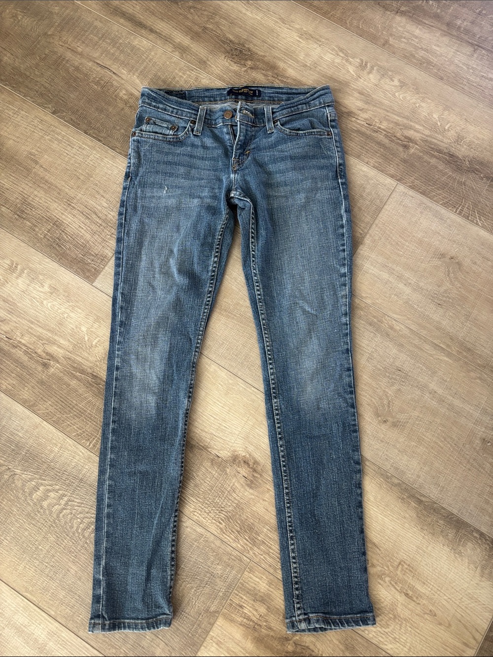 Levi’s Slim Stretch Women's Blue Jeans too super low